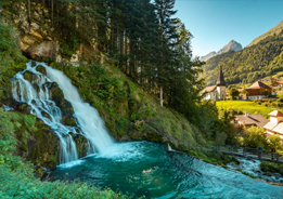 SwissMountain - Jaun Waterfall Switzerland